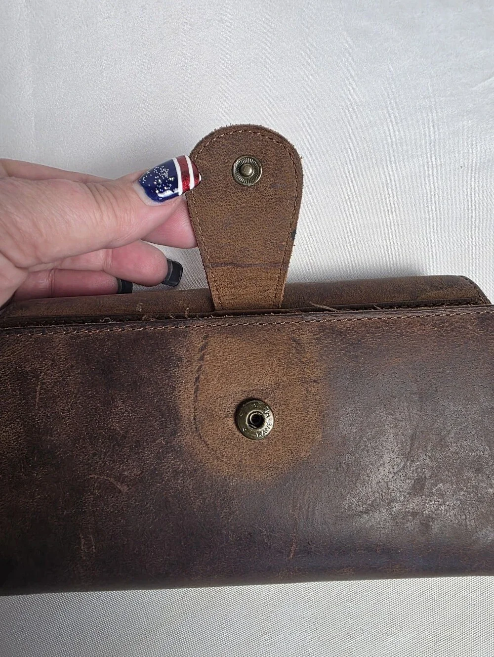 STS Ranchwear Leather Wallet Western Cowgirl Rugged New